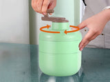 Manual Ice Crusher - Hand-Cranked Shaving Machine for Household & Commercial Use - Stainless Steel V1189-LWWAL-20260401-05390