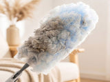 Extendable Static Duster with 10 Replacement Heads,Long Handle Cleaning Tool for High V1369-AZ3-W-14172