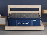 DreamZ Spring Mattress Euro Top All Sizes 30CM MS1023-KS-BL