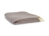 Herringbone Acrylic Throw Heather V442-WAM-THROW-HERRINGBONE-HEATHER-RE