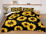 Scandi Dream soft floral Comforter Set Soft Neutral 3Piece Look V745-MAB010382AJ3