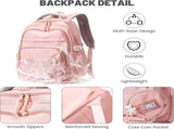 Waterproof backpack for girls - Girl Backpack - School backpack - lightweight school - School V1188-MS101-02260-1