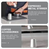 Espresso Powder Needle Coffee Needle Stirrer Aluminium Alloy 1Set V1369-AZ3-W-18257