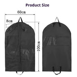 40Inch Garment Bag Hanging Clothes, Waterproof Dance Costume Bags, Gusseted Hanging Garment Bags V1192-AZ-W-3499