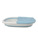 Foot Soaking Tub Foldable Foot Bath Foot Tub Bucket for Children Foot Bath Plastic Wash Bathtub Blue V1294-YM3117220226212-0421