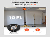 Hand Chain Hoist, 3 Ton Capacity, Manual Chain Block with Upgrade G80 Galvanized Chain, 3 m Lifting V952-SJSLHL3T10FTV6ULT001V0