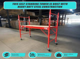Mobile Safety High Scaffold / Ladder Tool -450KG V63-821203