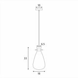 Orson Pendant Light - White V558-LL002PL054W