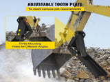 Backhoe Excavator Thumb Attachments, 91.44 cm Adjustable Extreme Weld On Backhoe Thumb Hoe Clamp V952-FCMZ36INJCCBH16MMV0