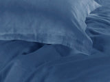 1000TC Tailored Super King Size Quilt/Duvet Cover Set - Greyish Blue V493-SK-18