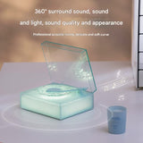 Retro Vinyl Bluetooth Speaker with Water Ripple Light Projection & 360 Surround Sound V888-ELOSUNG35201