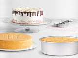 Round Cake Pan Set of 3 , Aluminum Baking Pans for Layer Cakes, V1258-DP02-WO-762