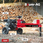 BAUMR-AG 12 Tonne Petrol Hydraulic Wood Log Splitter, - HPS400 V219-LGSPTRBM4C0B