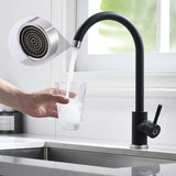Kitchen Faucet, Single Handle High Arc Sink Faucet, 360 degree rotation, single-handle control, V1189-LC-LY-00001
