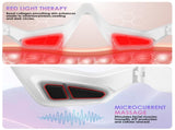 Eye Contour Beauty Goggles Portable Anti-Aging Eye Massager with Vibration & Light Function, V1107-CS-YBAMY