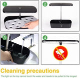 Hydroponics Plant Growing System 12 Pods Indoor Herb Garden Kit Led Light 4L Black V201-FDZ2412BL8AU