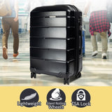 Olympus Artemis 28in Hard Shell Suitcase ABSPC - Jet Black LUG-03Q-28-BK