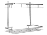 Space Aluminum Bathroom Shelf RustProof Shower Rack Kitchen Storage Basket for Home V1294-YM0901-3112210039311