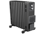 Dimplex Oil Free 2.4kW Column Heater w/ Thermostat and Turbo Fan in Black ECR24FA