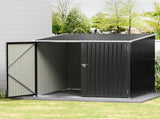Giantz Garden Shed Sheds Outdoor Storage 2.06x1.96M Tool Workshop House Shelter SHED-FLAT-6X6-ABC