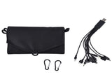 15W 5V Portable Solar Folding Panel Power Station Outdoor USB Solar Panel Power Bank for Camping V1294-YM0523-3114210137411