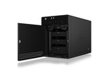 ICY BOX SINGLE enclosure for 4x HDD/SSD with USB 3.1 Type-C interface and fan V28-HDDICY3740C31