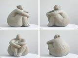 Lady Statue Figurine Woman Sculpture Modern Decor Arts Home Gifts Polyresin Table Centerpiece Crafts V1192-AZ-W-11987