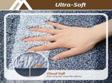 Bathroom Rugs,Ultra Soft Absorbent Bath Mat,Beige Non-Slip TPR Backing Stays in Place, Machine V1107-113-76917-NBL4