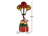 Christabelle 60cm LED Christmas Santa Claus with Balloons & Lights Ornament Decoration 112_NK103