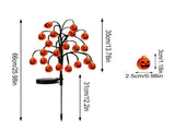 Bring Eerie Charm to Your Outdoor Space with Solar-Powered Halloween Stake Lights Pumpkin, Skull, V1341-ZY-WEUJUWA4-PIRATECAPTAIN-1PCS