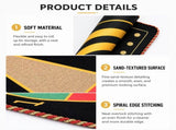 17 Inch Magnetic Dart Board Set - 50 x 42 cm, 3 mm Thick Target with 6 Darts, Compact Indoor Family V888-ELOSUNG54923