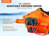 Water Diaphragm Pump, 20.8 LPM Flow, 4.8 bar Rated Pressure , 12.7 mm MNPT V952-MG12V570PSI12969RV0