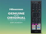 Genuine Hisense ERF3G80H TV Remote Control Original