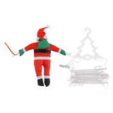 LED Christmas Lights Decorative Ladder Lights with Father Christmas Figure for Indoor Outdoors V1294-YM0901-3115230087413