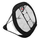 Golf Chipping Practice Net Black 210D Polyester Training Net for Golfers, and Portable 1 Set V1366-AZ2-W-19267