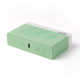 Lexon Flip Classic Reversible Alarm Clock PANTONE - Green V398-LD-LR157PT-M
