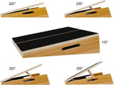 Wooden Slant Board- Adjustable Incline Board and Calf Stretcher V1409-SKU-448378