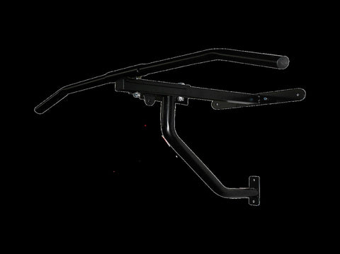 Wall Chin Up & Pull Up Bar with Punching Bag and Speedball Station Combo V63-766475