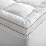 Accessorize Deluxe Hotel Mattress Topper Single V442-HIN-MATTRESST-DELUXEHOTEL-WHITE-SB