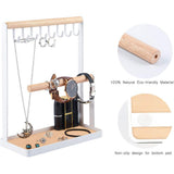Wooden Jewelry Stand Multifunctional Jewelry Organizer Jewelry Display Stand V1294-YM0717-10065479