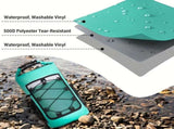 25L Large Capacity Waterproof Backpack Double Layer Rainproof Dry Wet Separation Abrasion Resistant V1232-GZD005