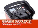 ROSSI 750 Amp Car Battery Charger, 12v/24v Jump Starter, for ATV Boat Truck Tractor, 15A Plug V219-ATOCHG750ROSB