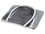 One Piece Beekeeping Suit Protective Clothes Smock Dual Zippers Beekeeper Supplies Gray V1294-YM0901-3111200080512