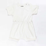 Ponchik Babies + Kids - Ribbed Cotton Romper - Daisy - 12-18 months V563-RIBROMPER-DAISY-12_18