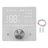 Smart Digital Thermostat LCD Color Display Precise Control Intelligent Temperature Controller White V1294-YM0706-3114230111712