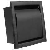 Black Stainless Steel Paper Towel Holder for Bathroom and Practical Kitchen or Bathroom Accessory V1370-AZ4-08896