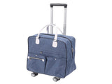 2 in 1 Expandable Carry On Luggage Set Polyester Fabric Weekender Travel Luggage Carry On Suitcase V1294-YM0901-3117250006611