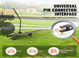 Tow Behind Dethatcher, 1.5m Tow Dethatcher with 24 Steel Tines, Lawn Dethatcher Rake for ATV or V952-QXSCJ60QYGLJUL9E5V0