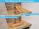 Hanger Organizer Stacker,Clothes Hanger Holder for Closet Laundry Room,Hangars Stacker Hold up 110 V1369-AZ3-W-22196