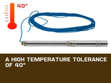 Protege 1.5HP Submersible Bore Water Pump Deep Well Irrigation Stainless Steel V219-PTGWPDEP1595